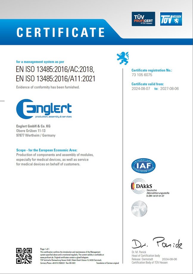 ISO 13485:2021